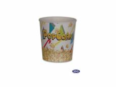 Lot de 150 pots pop-corn en carton 5580 ml - sdg - - carton biodégradable5,58