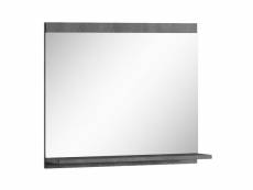 Miroir montreal 60 x 12 x 50 cm - gris