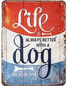 Nostalgic-Art Plaque Vintage Life is Better with a