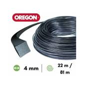 Oregon - Fil nylon / alu carré Nylium® débroussailleuse