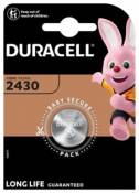 Pile bouton lithium Duracell CR 2430