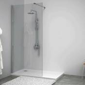Sanycces - Paroi de douche single en verre 70 x h200 cm