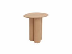 Table d'appoint bois clair l44 cm hollen