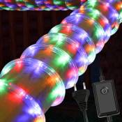 Tube lumineux led Party Barre lumineuse Tube lumineux IP44 Chaîne lumineuse multicolore-10m - coloré - Hengda