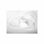 Vivida - Clover Plafonnier LED 47W Dimmable Blanc 3000K - Blanc