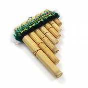Antara Mini pipe péruvienne facile à utiliser – Instrument de musique à percussion – Commerce équitable