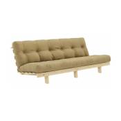 Canapé-lit beige blé Lean - Karup Design