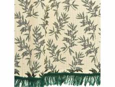 Confort olive (225 x 140 cm) ce rideau tissé vous protège de la chaleur et des insectes.fabrication