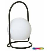 Lampe Extérieure Blanche usb rgbw Design 29cm Silumen Blanc