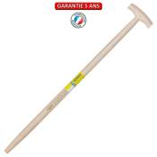 Outils Perrin - manche bequille fraisee 95 pour beche louchet douille 38