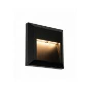 Saxby Lighting - Applique extérieur Severus Plastique abs noir 1.1W - Noir