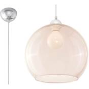Sollux - Lampe à suspension ball champagne l: 30, b: 30 h: 80, E27, dimmable