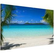 Tableau magnétique - Perfect Maledives - Format paysage Dimension: 40cm x 60cm