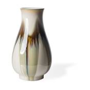 Vase en porcelaine beige 33,5 x 55,5 cm Crazy Perry