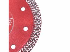 Vidaxl disque de coupe diamanté avec trous acier 125 mm 143246
