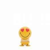 Hoptimist Baby Smiley Love - Jouet jaune/brillant/H