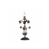Lampe de table carolina Candle Métal Bronze - Bronze