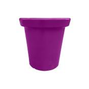Pot de fleurs rond xxl Delight 75l-Violet-60cm - Violet