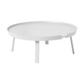 Table basse blanche 95 cm Around - Muuto