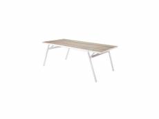 Table de jardin - aluminium - 200 cm - valkyrie TABVALKYRIE200