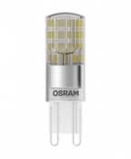 Ampoule LED G9 / Capsule PIN claire - 2,6W=30W (2700K, blanc chaud) - Osram transparent en verre