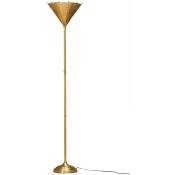 Chehoma - Lampadaire métal doré Osiris 28x150cm -