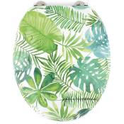 Gelco Design - abattant wc mdf tropical - vert