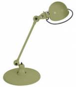 Lampe de table Loft / 1 bras - L 60 cm - Jieldé vert en métal