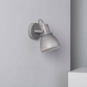 Lampe Murale Orientable Aluminium Emery 1 Spot Gris