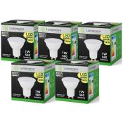 Lampesecoenergie - 5 Ampoules Led GU10 7W 3-step dimmable