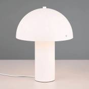 Lúzete - lampe de table métal blanc E14 niscalo - Cheval blanc