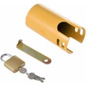 Memkey - Verrouillage de robinet Lock Tap - Couvercle de protection antivol - En fer métallique de qualité supérieure - Multifonction - Pour