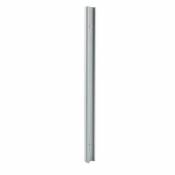 Rail simple aluminium blanc 50 cm Form Oppen