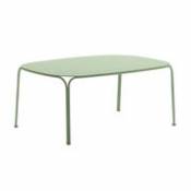 Table basse HiRay / Métal - 90 x 59 cm - Kartell vert en métal