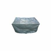 Titanium - Housse de protection pour barbecue rectangulaire - Argent - 125x70x70 cm