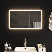 vidaXL Miroir de salle de bain � LED 70x40 cm