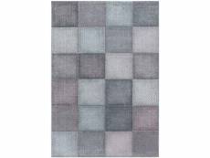 Vintage - tapis à carreaux patchwork - dégradé de rose 200 x 290 cm OTTAWA2002904202PINK