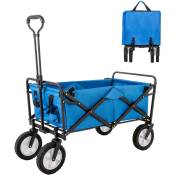 Chariot de jardin pliable 120 kg, chariot de transport,