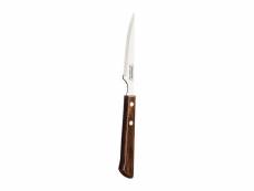 Couteau à steak chuletero l 229 mm - lot de 6 - tramontina churrasco - - acier inoxydable228 x29x12mm