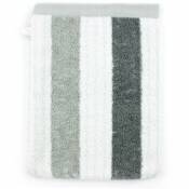 Gant de toilette 16x21 classic stripes - Gris