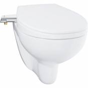 Grohe - Bau Ceramic cuvette WC suspendu sans bride avec abattant japonais lavant (BauPremium)