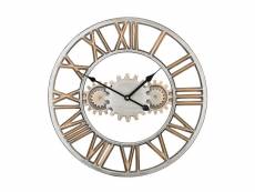 Horloge argentée/dorée seon 136066