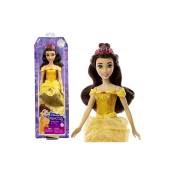Mattel - Disney Princesses Poupée Belle articulée avec Tenue Scintillante et Accessoires Dont Chaussures et diadème, Jouet Enfant, Dès 3 Ans, HLW11