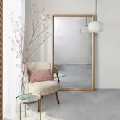 Mob-in - Miroir en chêne rectangulaire 100 x 180 cm gaby - Bois