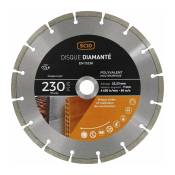 Scid - Disque diamanté polyvalent matériaux Diamètre 230 mm