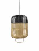 Suspension Bamboo Square / Large - H 61 cm - Forestier