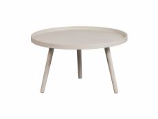 Table d'appoint en bois blanc mesa 06904377