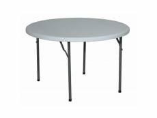 Table pliante ronde modèle lorca - ø 122 ou 152 cm