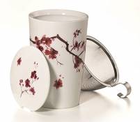 Tasse à thé à herbes aromatiques - Fleurs de cerisier
