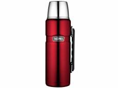 Thermos - bouteille isotherme 1.2l rouge 184803 - king